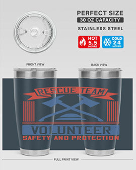 Rescue Team Volunteer Safety And Protection Style 33#- volunteer- Tumbler