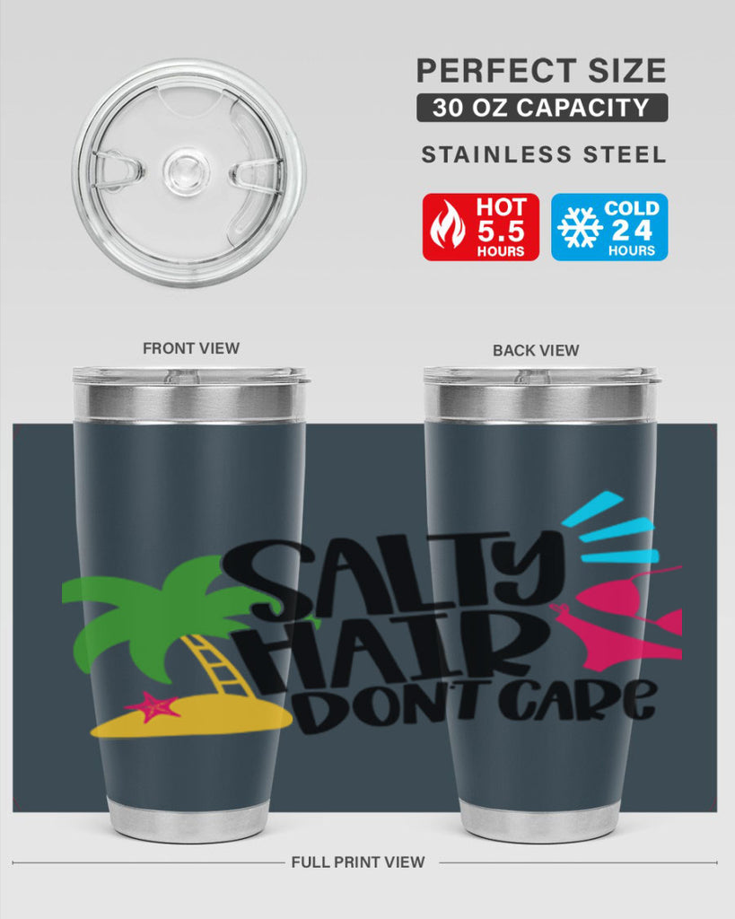 Salty Hair Dont Care Style 29#- summer- Tumbler