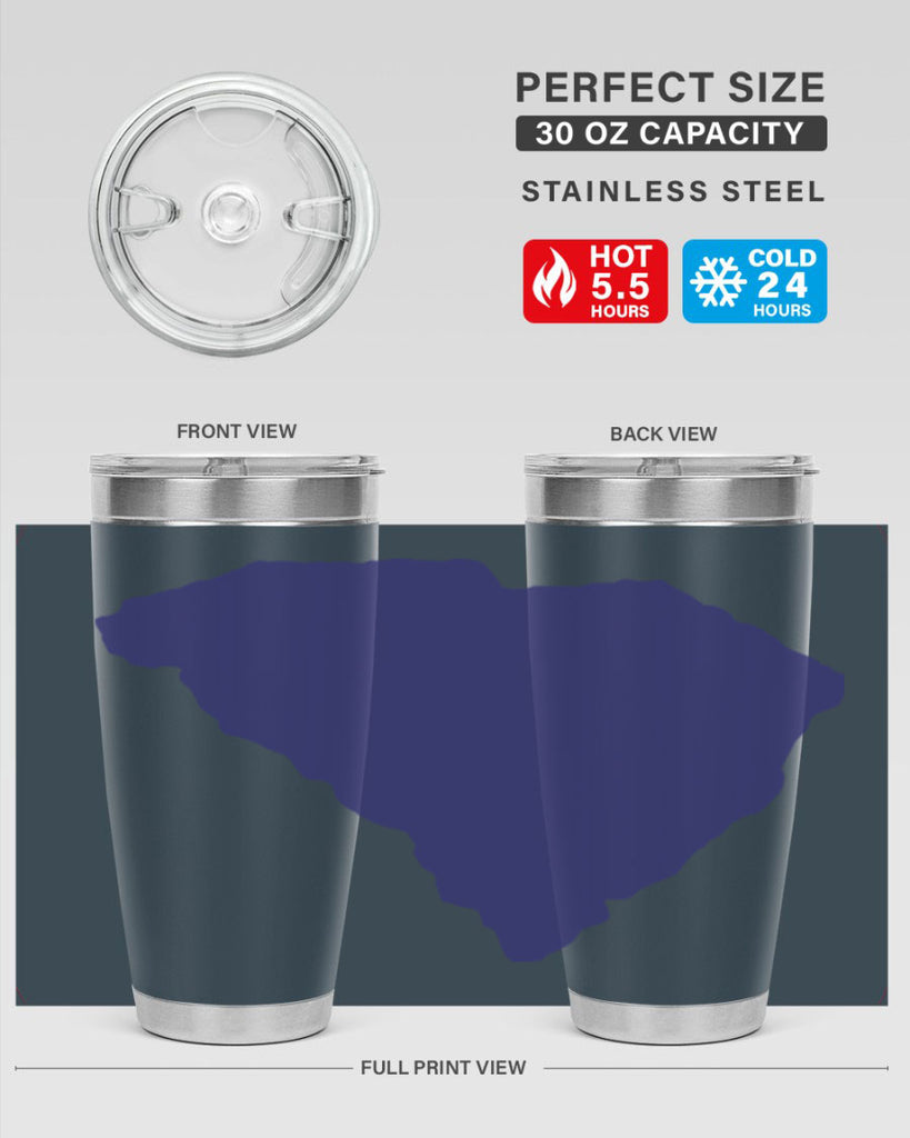 South Carolina 11#- stateflags- Tumbler