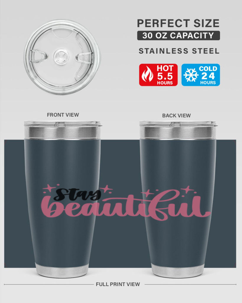 Stay Beautiful Style 18#- make up- Tumbler
