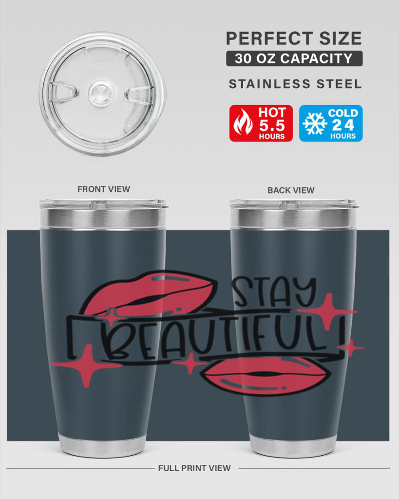 Stay Beautiful Style 19#- make up- Tumbler