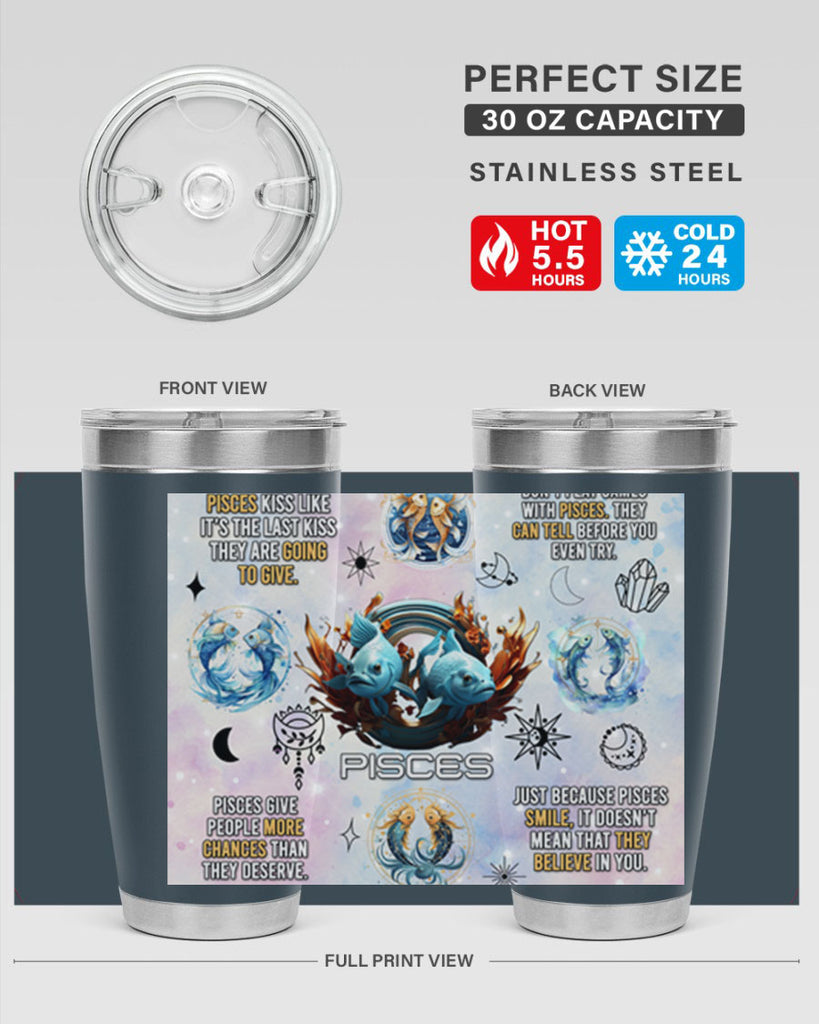 Straightpisces 475#- zodiac- Tumbler