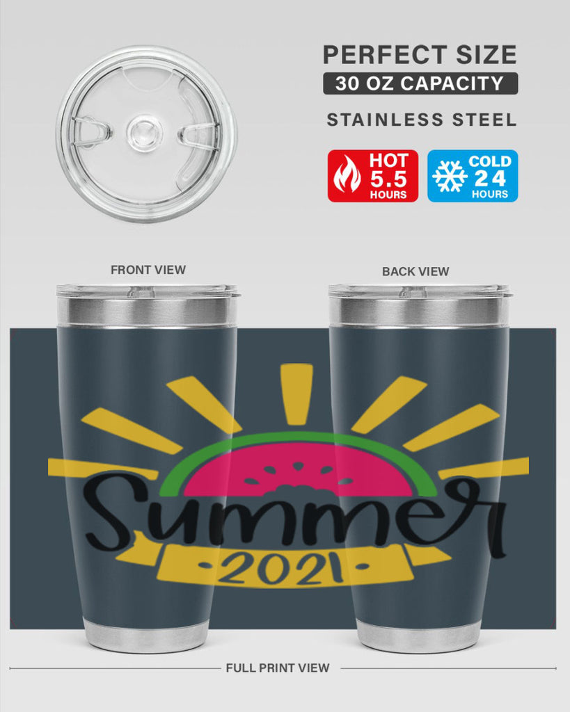 Summer Style 24#- summer- Tumbler