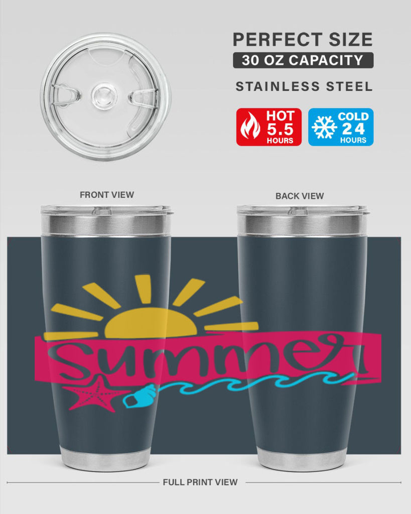 Summer Style 25#- summer- Tumbler