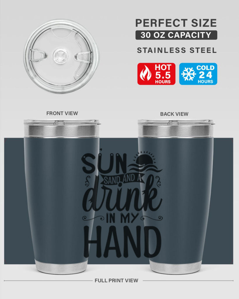 SunSandandaDrink 481#- zodiac- Tumbler