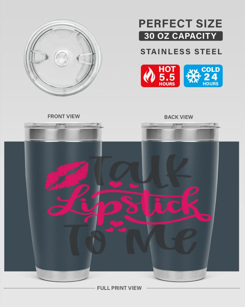 Talk Lipstick To Me Style 217#- make up- Tumbler