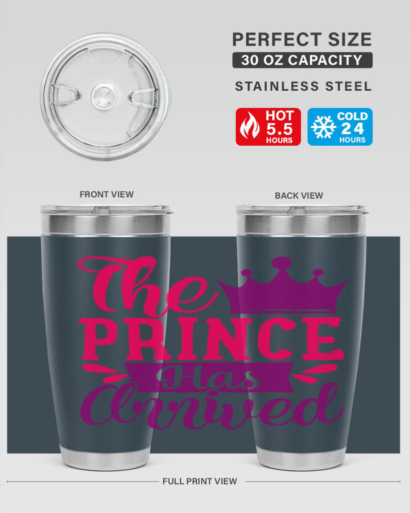 The Prince Has Arrived Style 197#- baby- tumbler