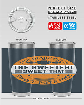 The diabetic is the sweetest sweet that eats sweet potatoes Style 10#- diabetes- Tumbler