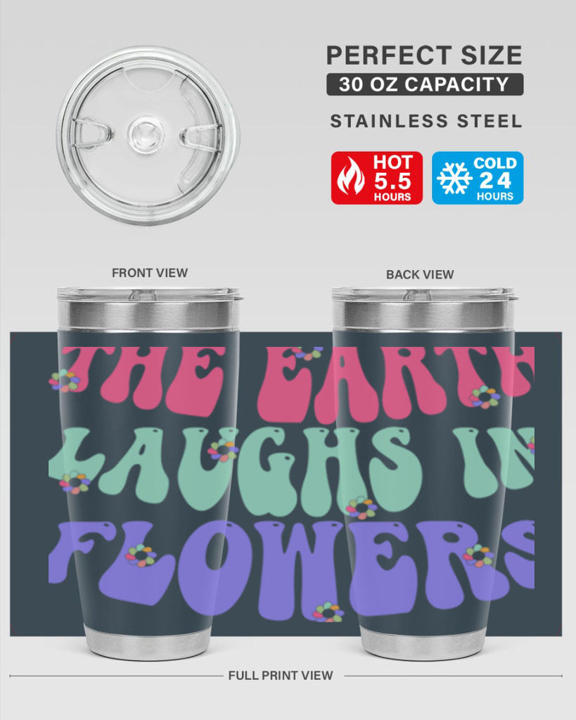 The earth laughs in flowers 532#- spring- Tumbler