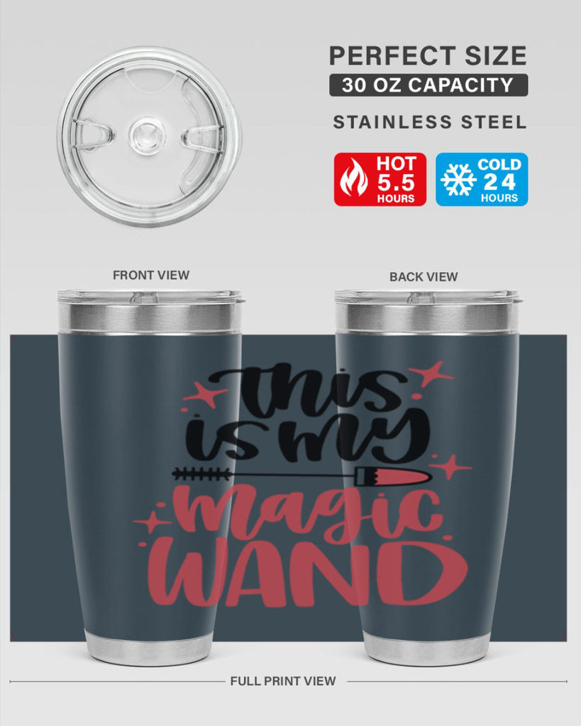 This Is My Magic Wand Style 12#- make up- Tumbler