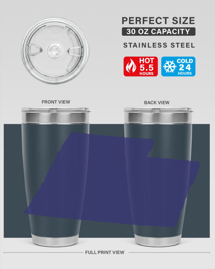 Utah 7#- stateflags- Tumbler