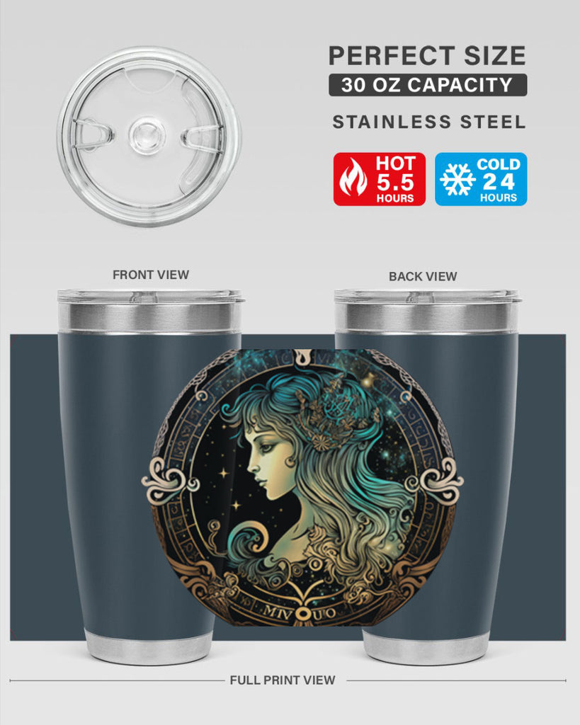 Virgo 526#- zodiac- Tumbler