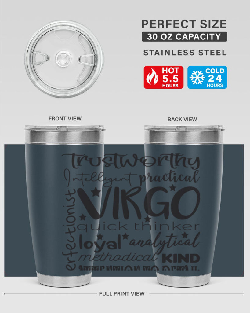Virgo 574#- zodiac- Tumbler