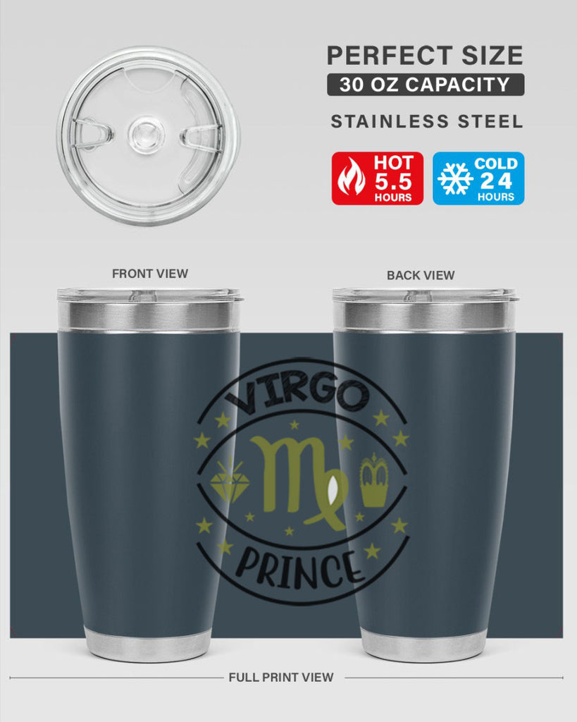 Virgo prince 538#- zodiac- Tumbler