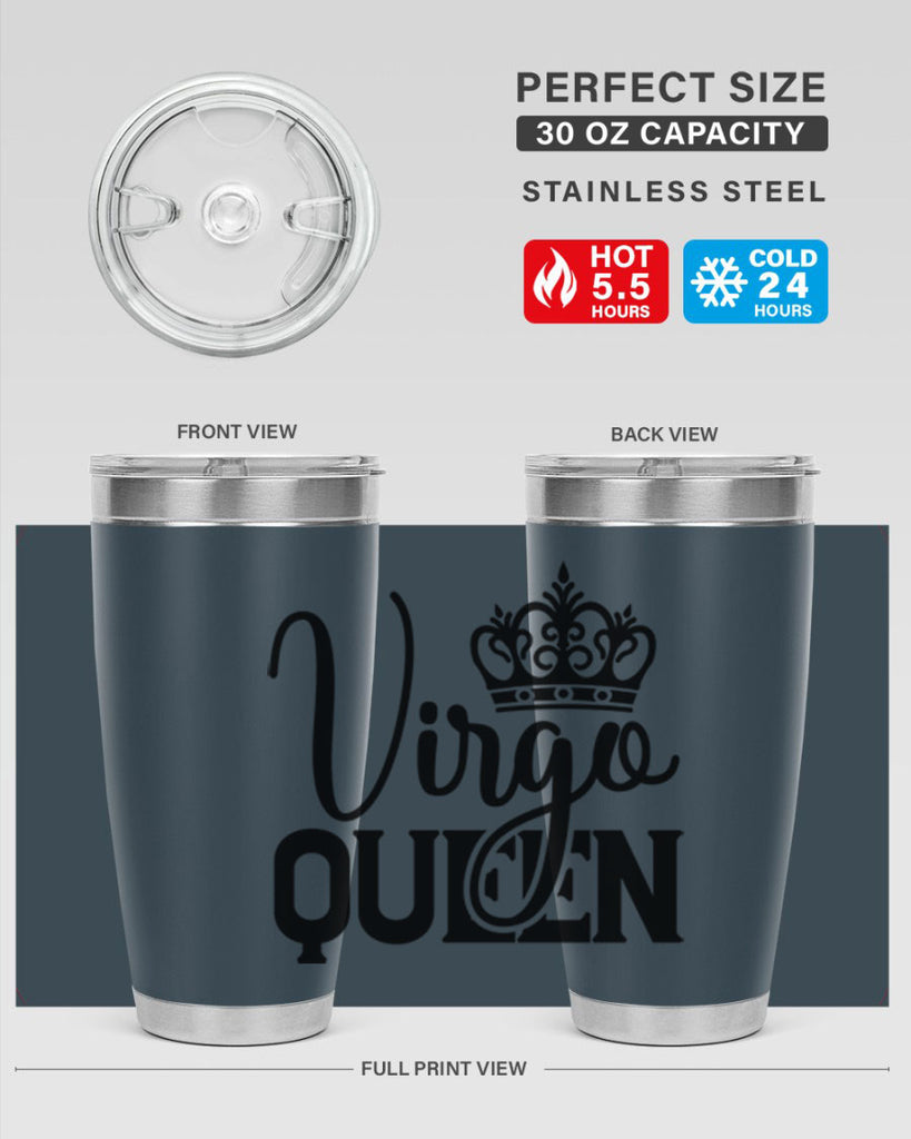 Virgo queen 540#- zodiac- Tumbler