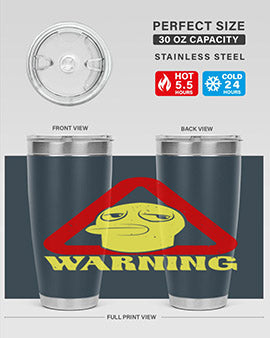 Warning Style 12#- duck- Tumbler