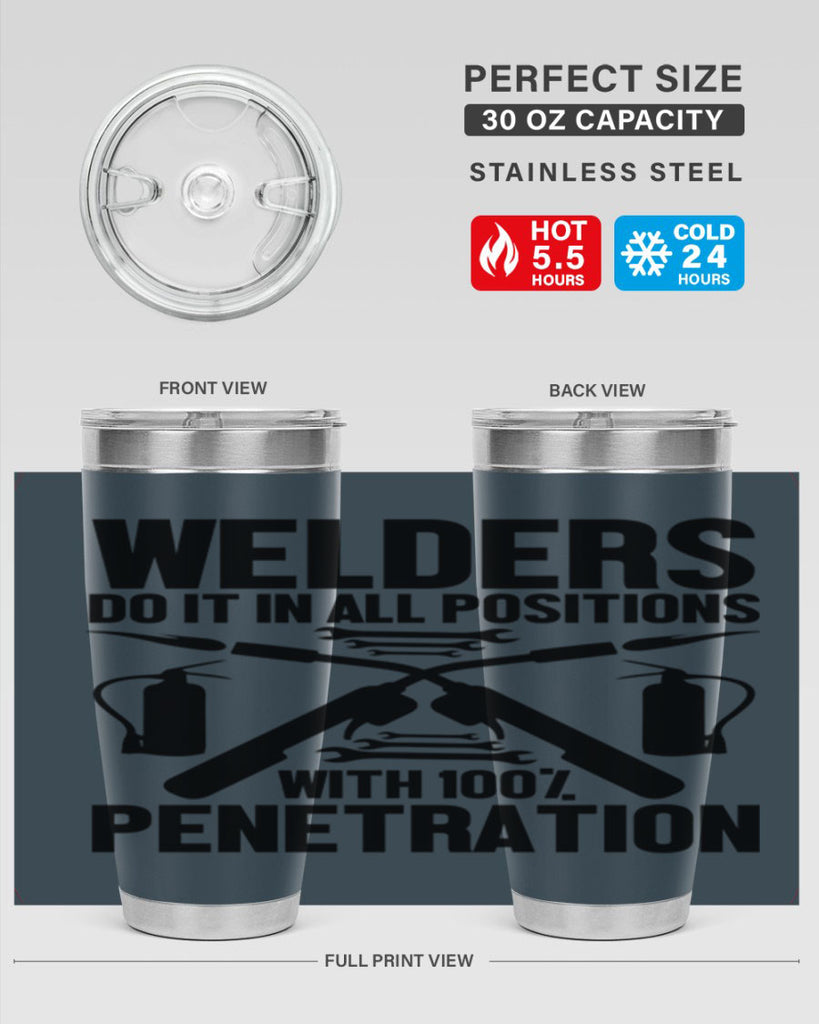 Welders do it Style 2#- welder- tumbler