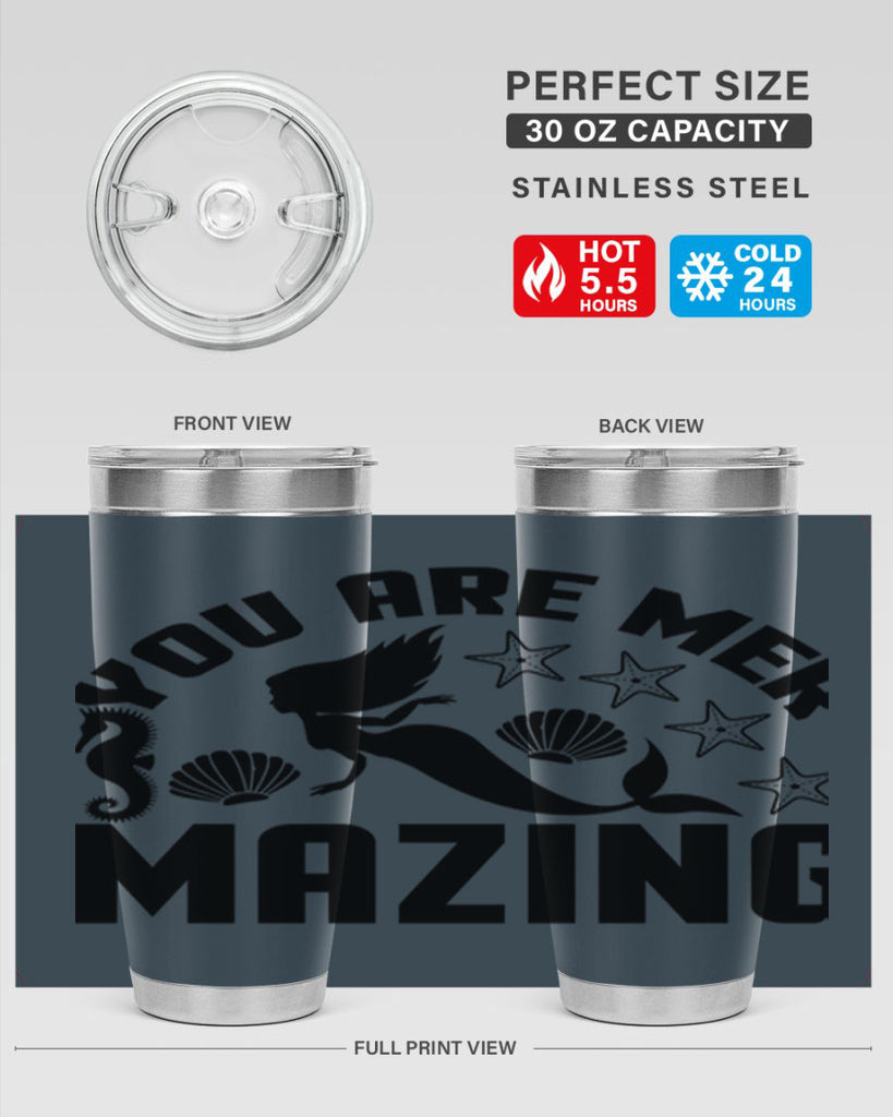 You are mer mazing 685#- mermaid- Tumbler