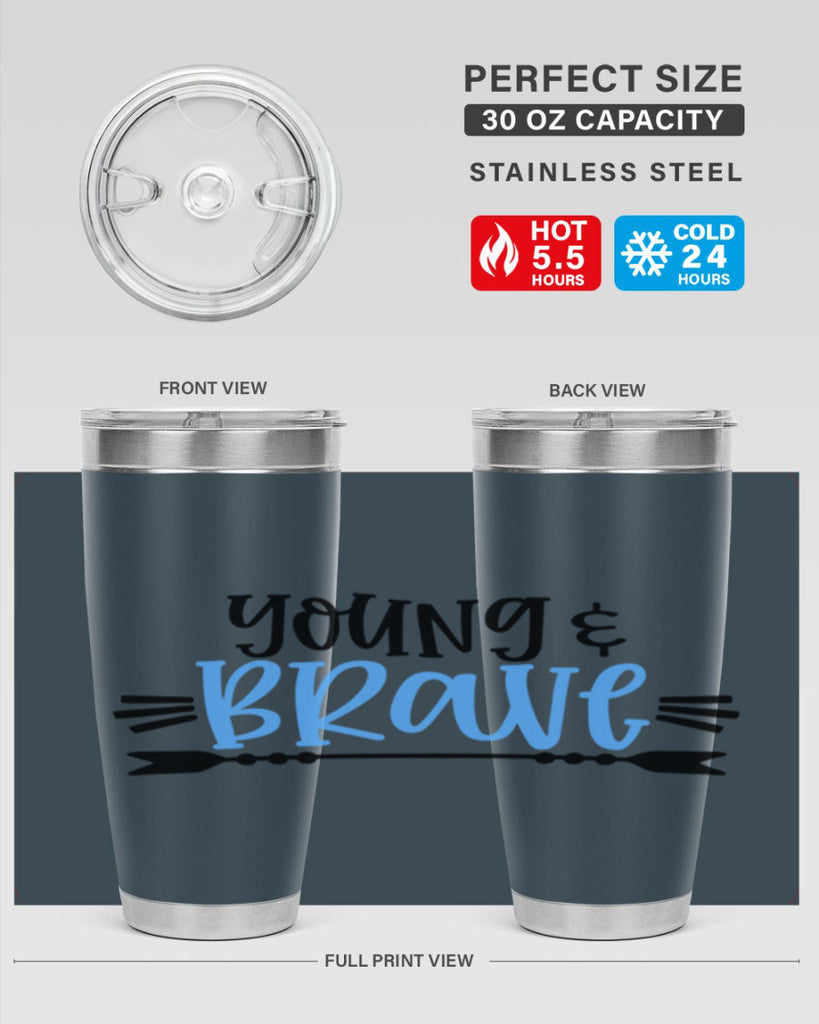 Young Brave Style 11#- baby- tumbler
