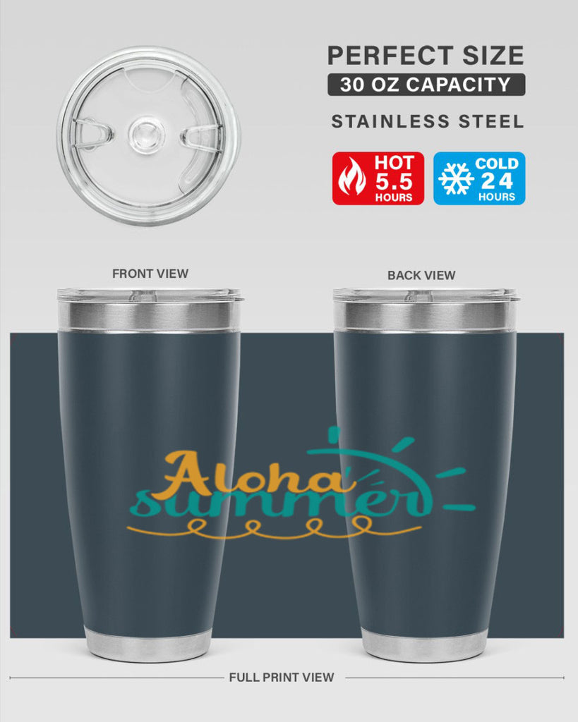 aloha summer Style 109#- summer- Tumbler