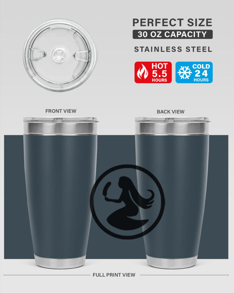 aquarius 80#- zodiac- Tumbler