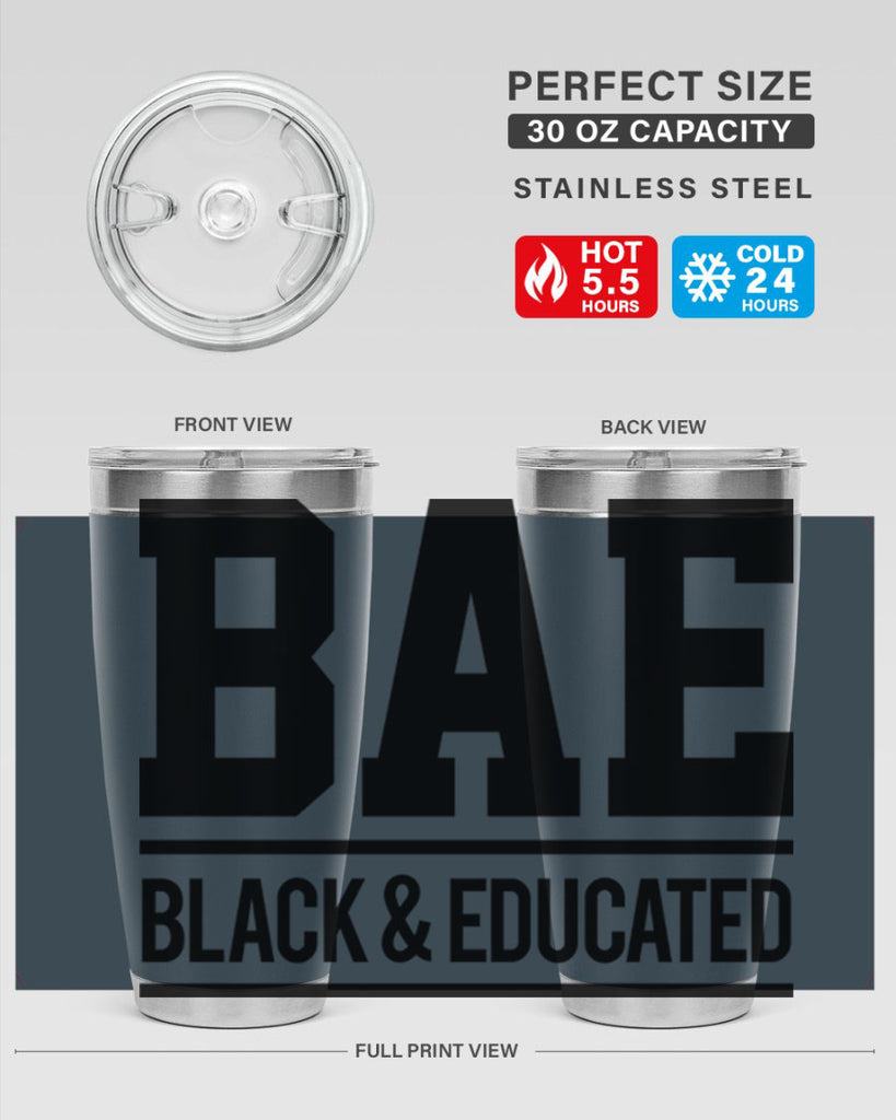 bae 268#- black words phrases- Cotton Tank