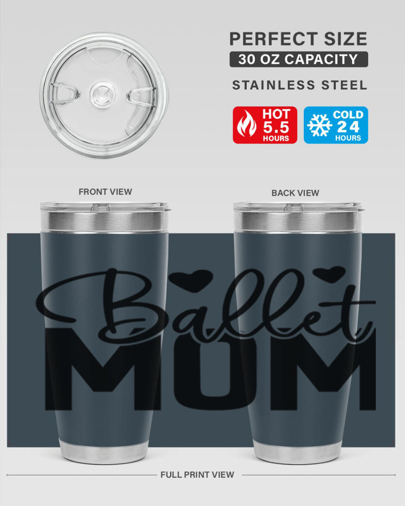 ballet mom 12#- ballet- Tumbler