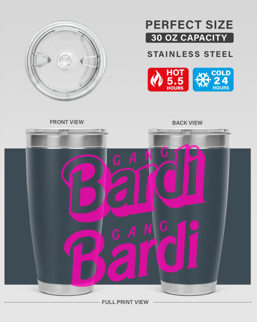 bardi gang 264#- black words phrases- Cotton Tank