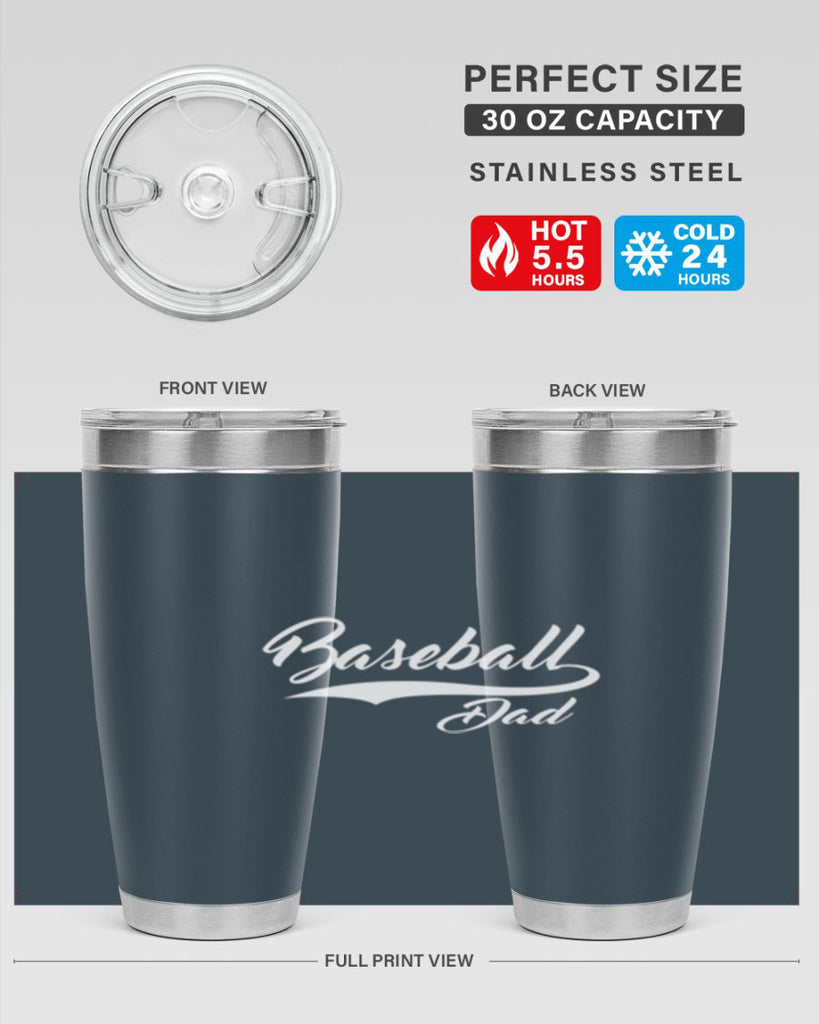 baseball dadi 50#- dad- Tumbler