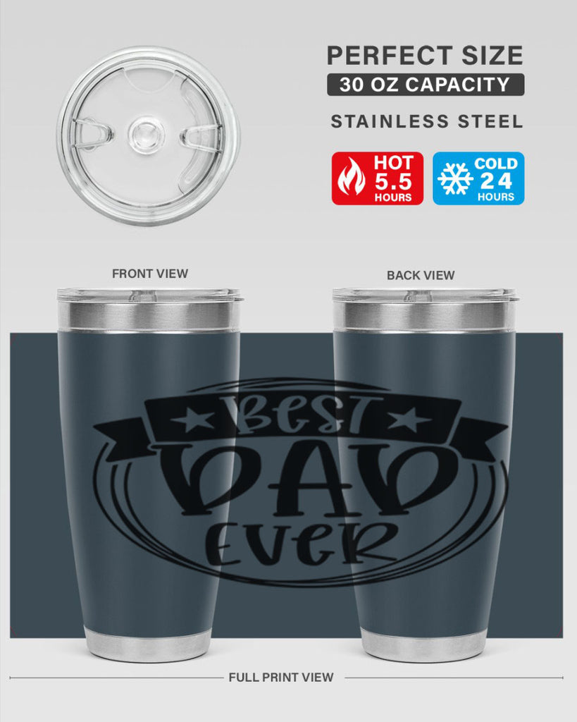 best dad ever 72#- fathers day- Tumbler