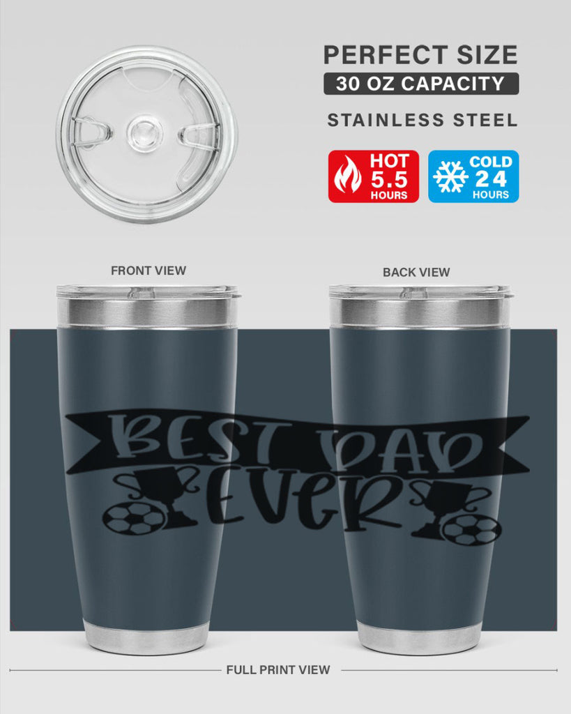 best dad ever 73#- fathers day- Tumbler