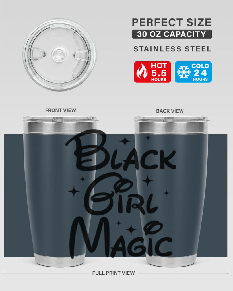 black girl magic 207#- black words phrases- Cotton Tank