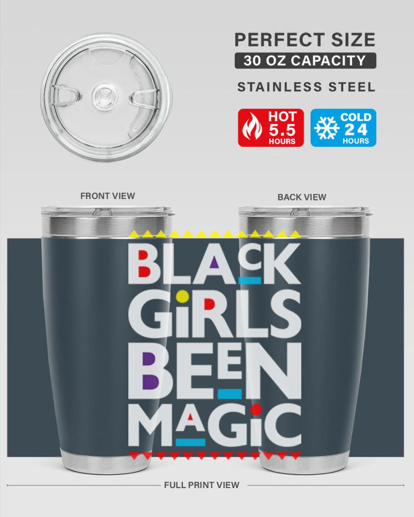 black girls been magic 243#- black words phrases- Cotton Tank