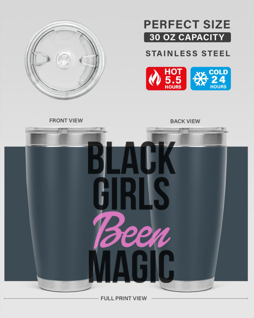 black girls been magic 244#- black words phrases- Cotton Tank