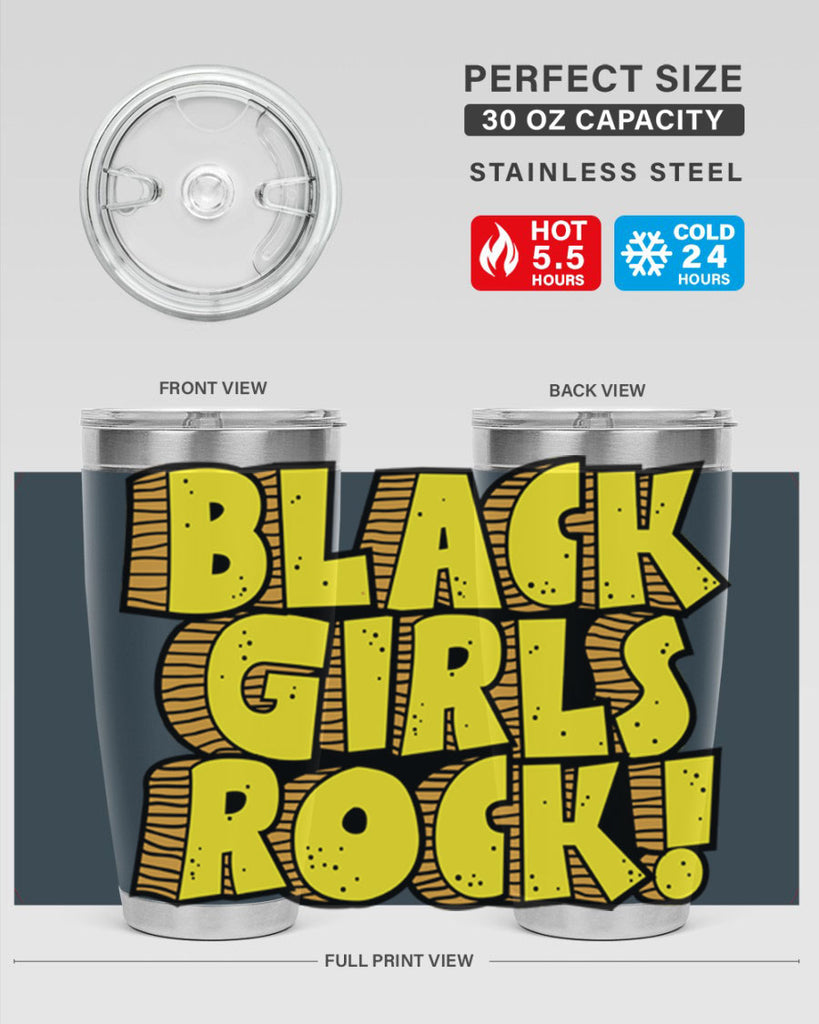black girls rock school 202#- black words phrases- Cotton Tank