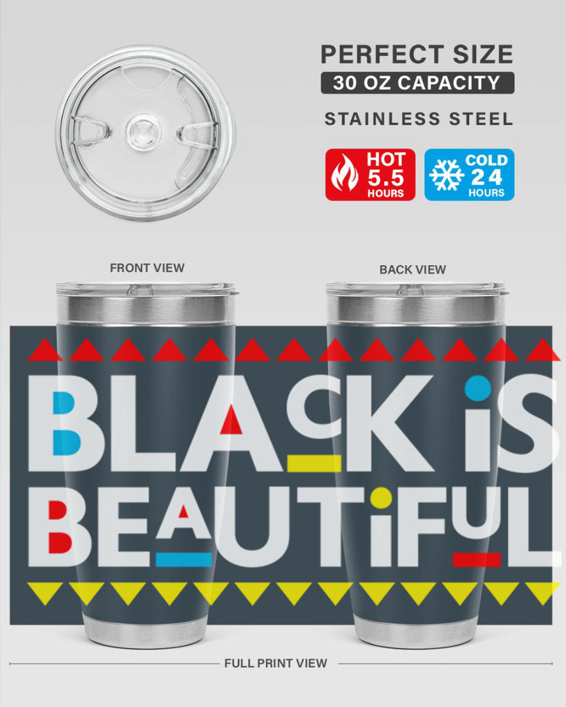 black is beautiful 235#- black words phrases- Cotton Tank