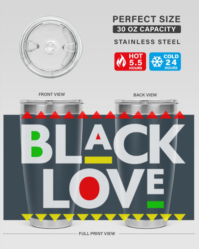 black love 228#- black words phrases- Cotton Tank