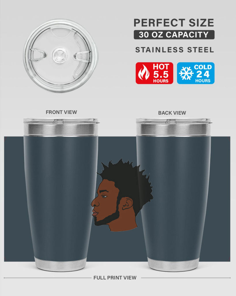 black man 38_1#- black men - boys- tumbler