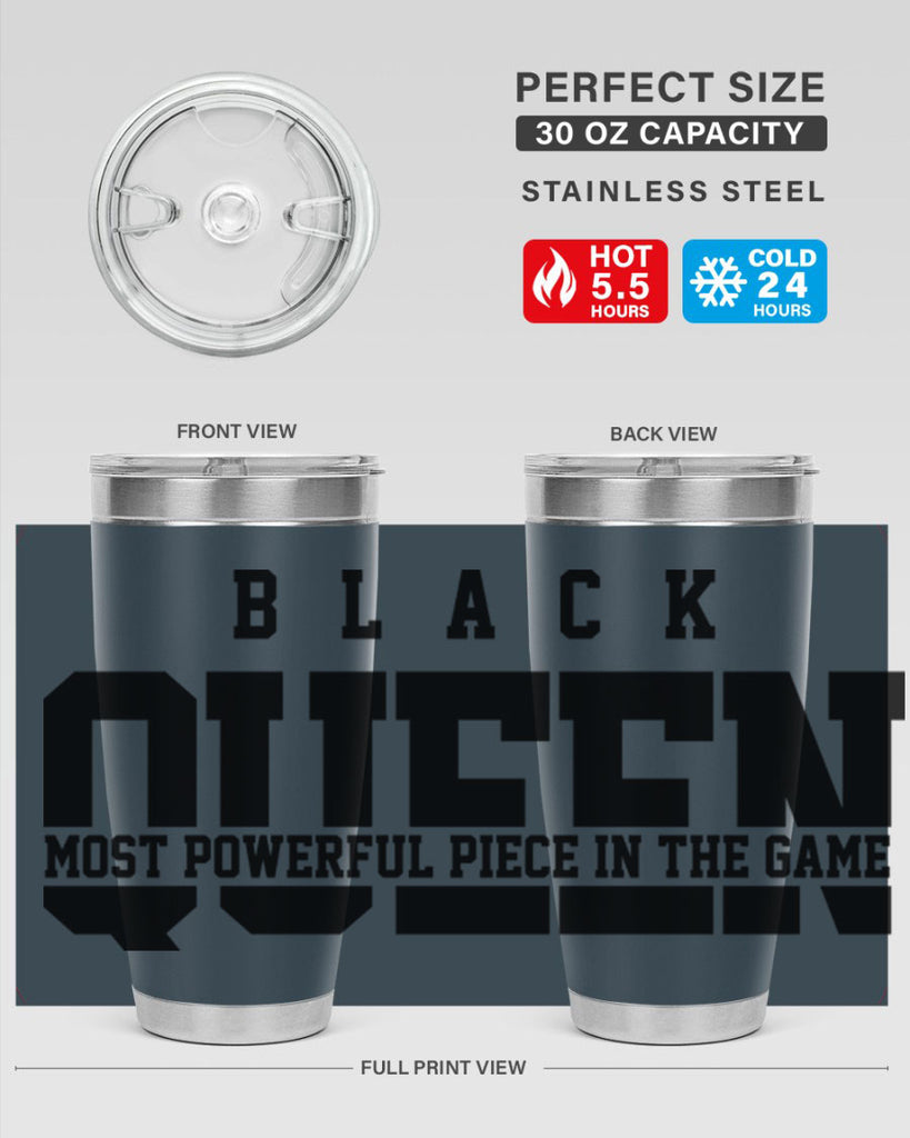 black queen 223#- black words phrases- Cotton Tank