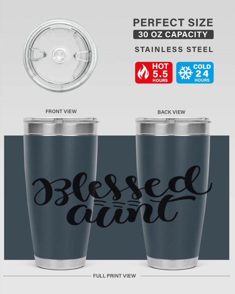 blessed aunt Style 35#- aunt- Tumbler