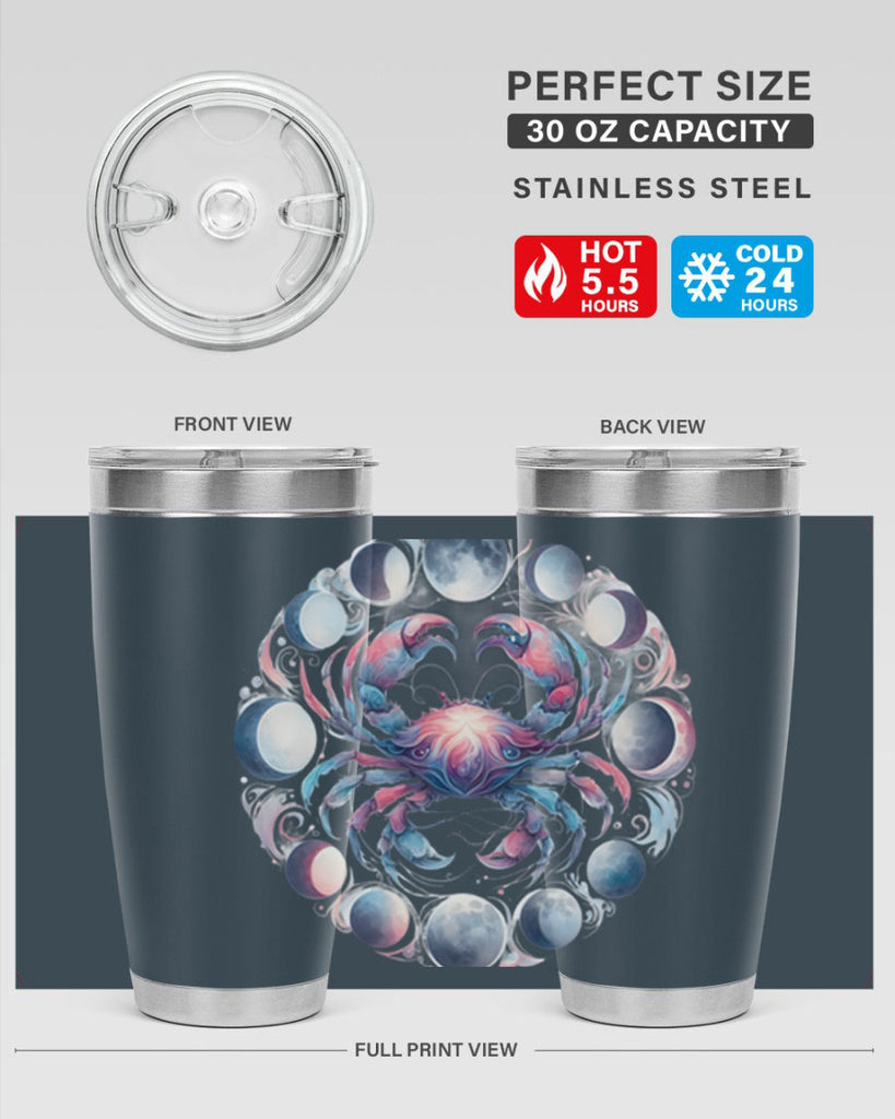 cancer 169#- zodiac- Tumbler