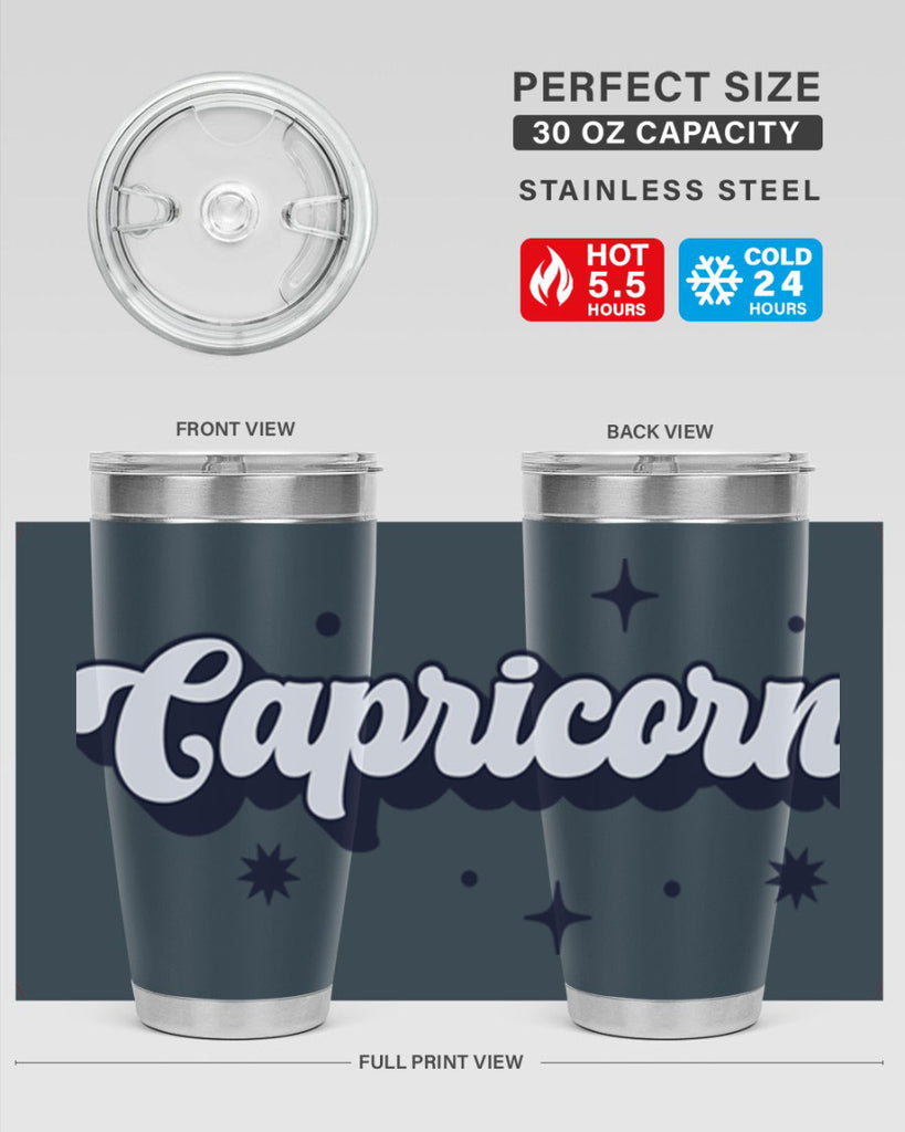 capricorn 205#- zodiac- Tumbler