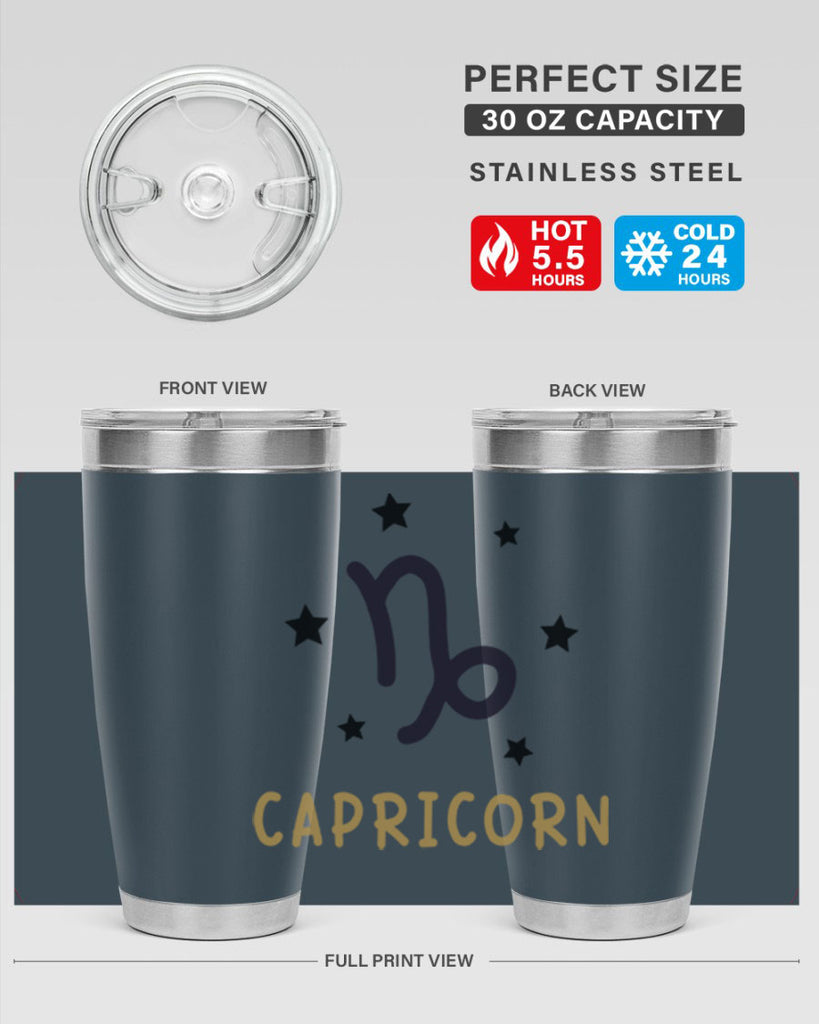 capricorn 206#- zodiac- Tumbler