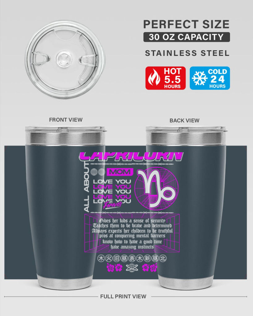 capricorn 208#- zodiac- Tumbler