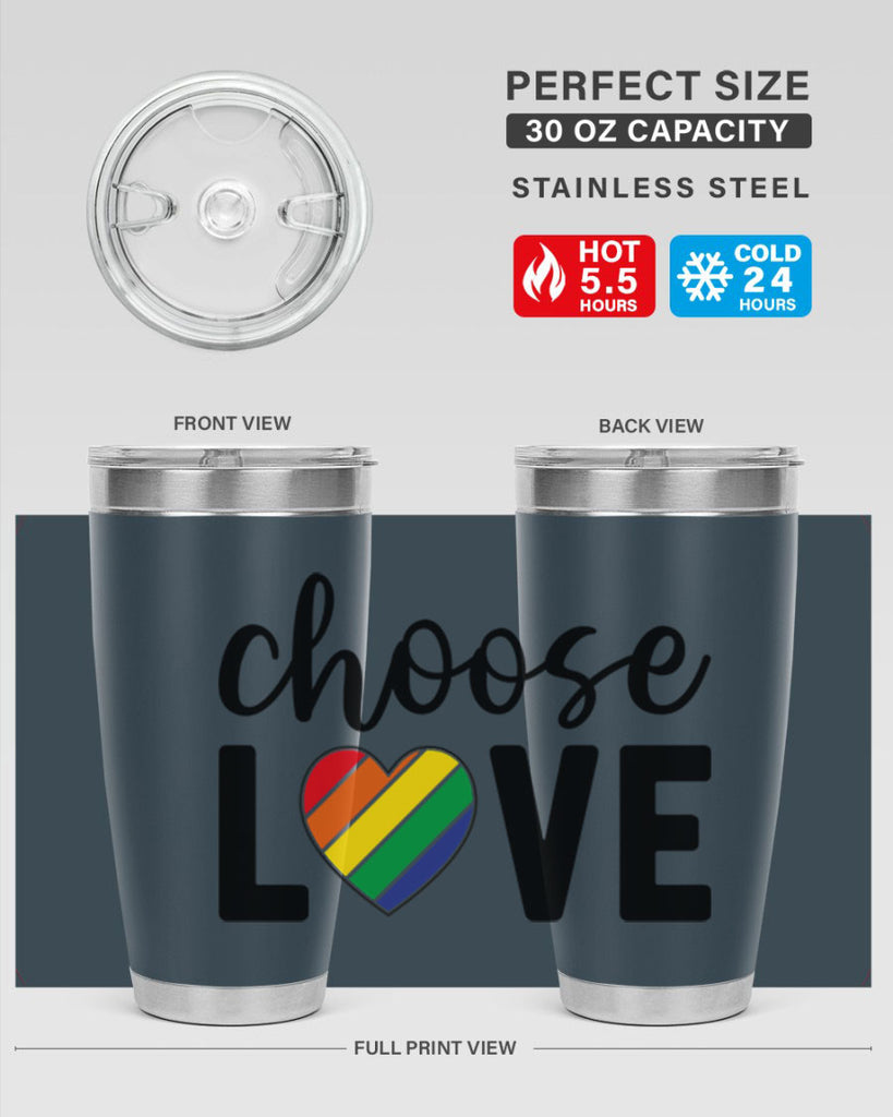 chooselove 150#- lgbt- Tumbler