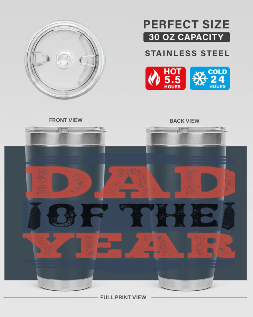 dad of the year 266#- fathers day- Tumbler