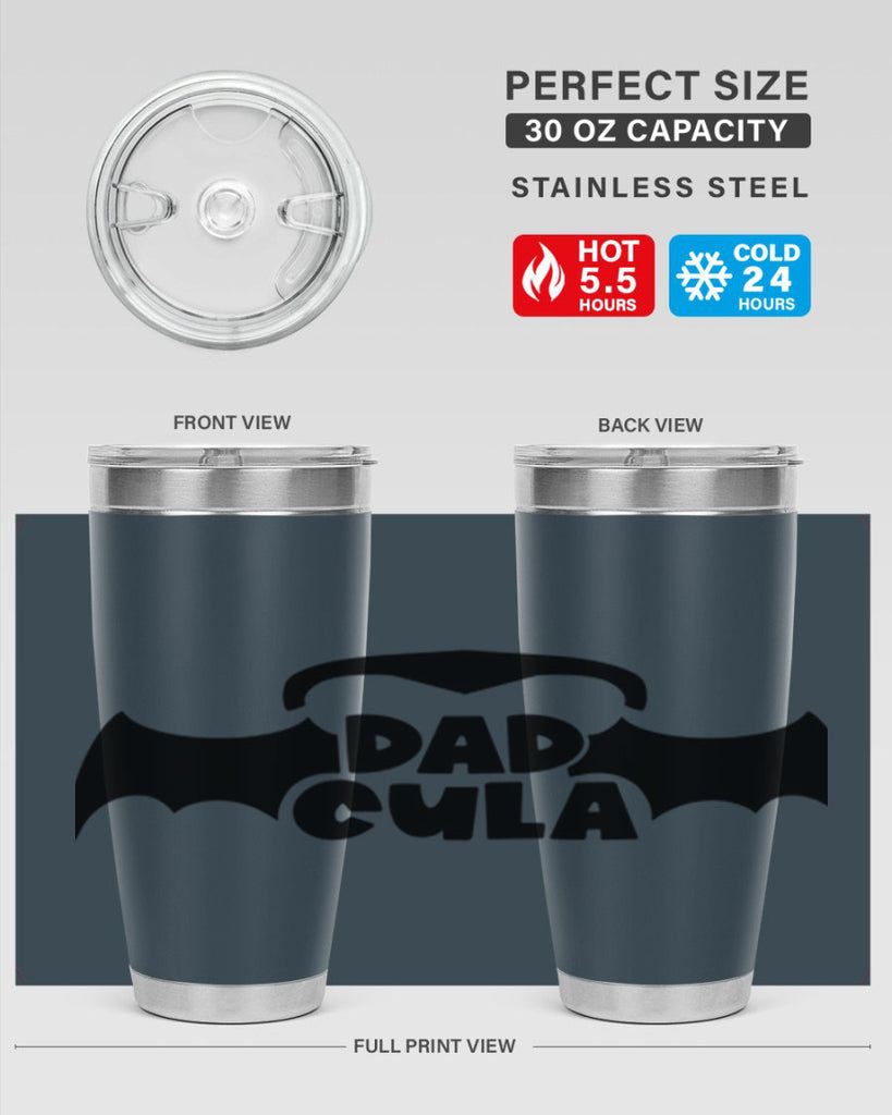 dadcula 80#- halloween- Tumbler