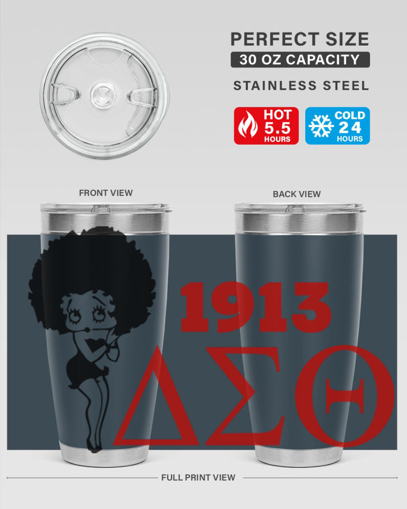 delta sigma theta 4#- black words phrases- Cotton Tank
