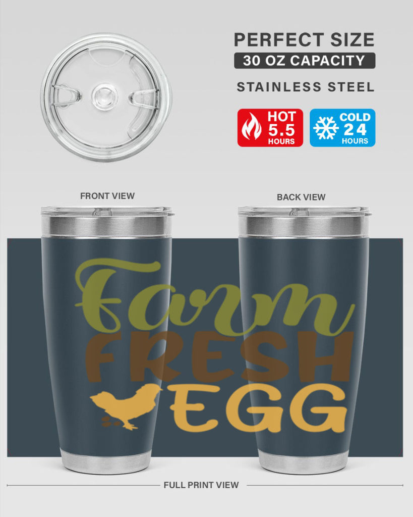 farm fresh egg 16#- farming and gardening- Tumbler