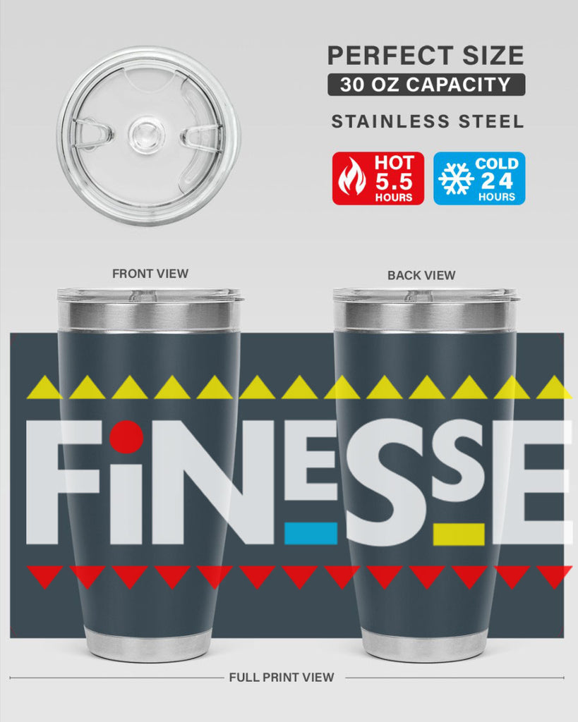 finesse 155#- black words phrases- Cotton Tank